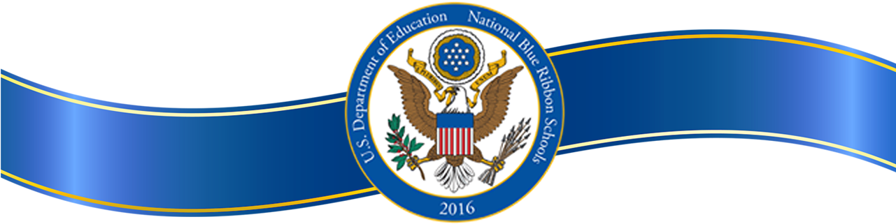 2016 Blue Ribbon School (1280x600), Png Download