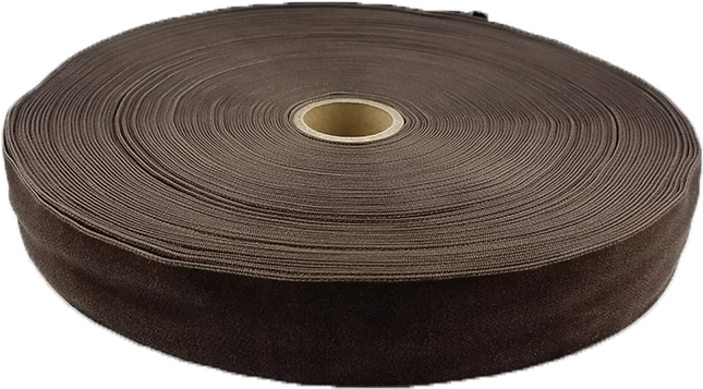 Brown Thick Premium Velvet Ribbon 1 1/2 Inch Thick - Cello Stopper (1000x1000), Png Download