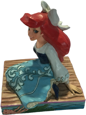 Ariel-blue - Garden Gnome (351x480), Png Download