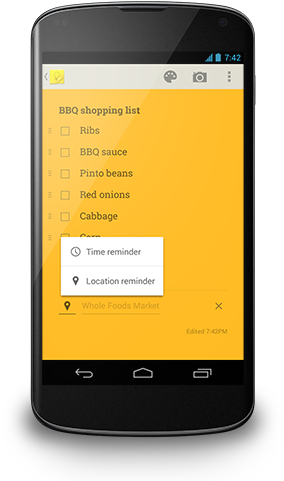 Google Has Updated The Keep Service With Some New Functionality, - Keep App (300x480), Png Download
