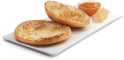 Tostadas Con Mantequilla Y Mermelada - Tostada Con Aceite Y Tomate (477x355), Png Download