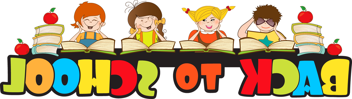 Back To School Pictures And - Cartoon (1200x340), Png Download