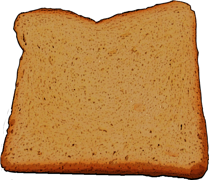 Retroalimentación - Tostadas De Pan Png (691x603), Png Download