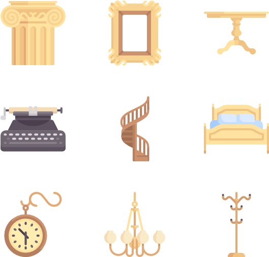 Vintage Decoration - Decorative Arts (600x564), Png Download