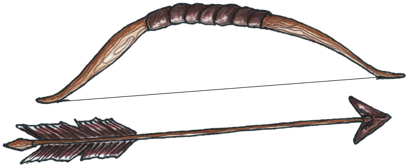 Bow And Arrow Transparent Background (1600x1053), Png Download