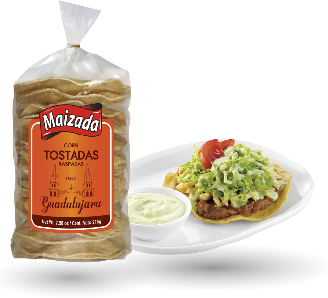 Tostaditas Raspadas 10oz - Flatbread (668x733), Png Download
