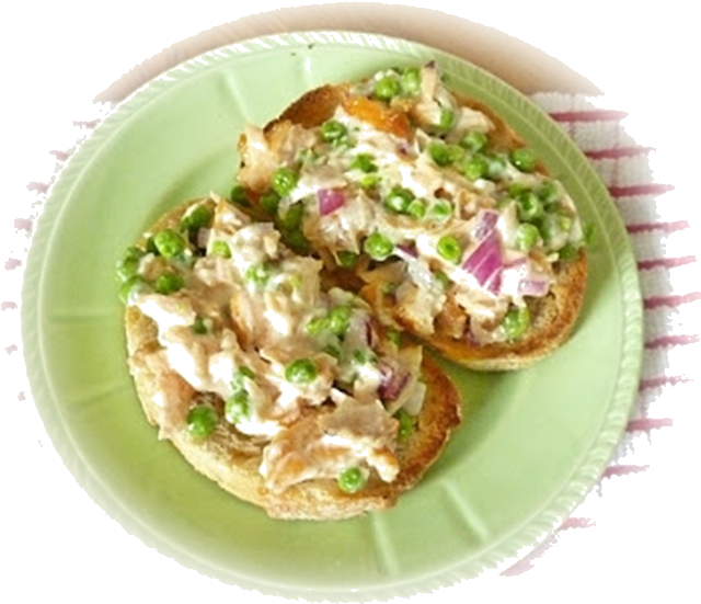 Leftover Dinner On Toast - Sausage (733x634), Png Download