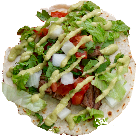 Thatburrito - Fast Food (590x586), Png Download