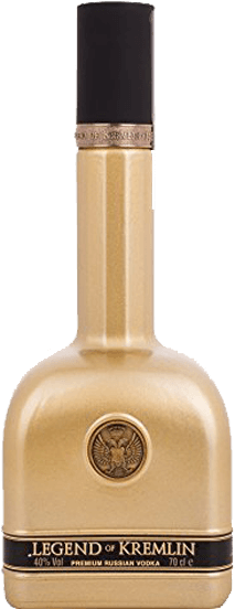 Legend Of Kremlin - Legend Of Kremlin Vodka Gold (301x600), Png Download