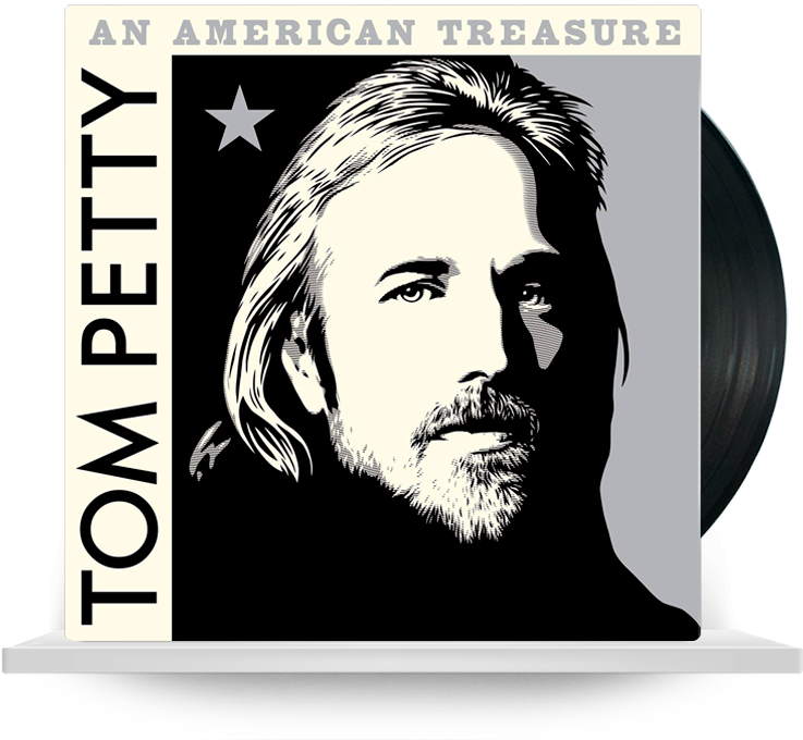 4 896 Грн - Tom Petty An American Treasure (751x700), Png Download