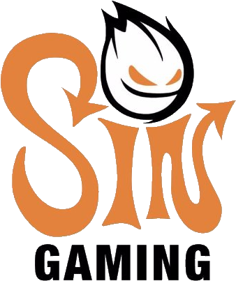 Sin Gaming Logo (413x413), Png Download
