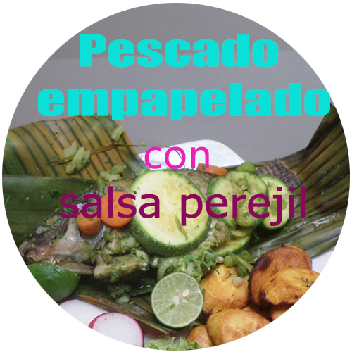 Pescado Empapelado Con Salsa Perejil - Mayarí (500x500), Png Download