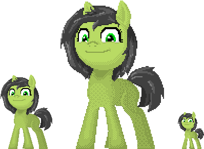Happy Harvey, Cute, Earth Pony, Female, Filly, Looking - Cartoon (420x412), Png Download