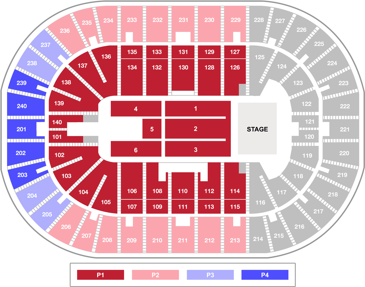 Individual Tickets - U.s. Bank Arena (1280x1012), Png Download