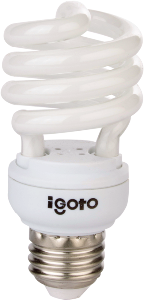 Foco Ahorrador De Espiral Ilft2/27-15 - Edison Screw (1000x1000), Png Download