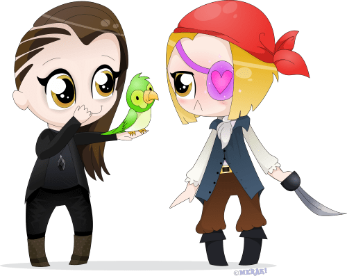 Potty The Parrot (500x397), Png Download