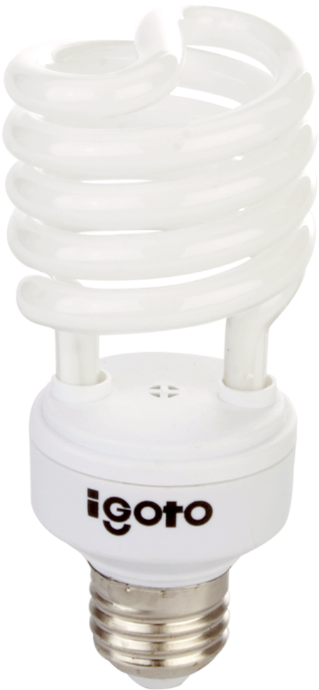 Foco Ahorrador De Espiral Ilft2/65-25 - Fluorescent Lamp (1000x1000), Png Download