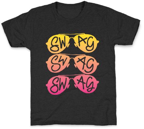 Swag Glasses Kids T-shirt - T-shirt (484x484), Png Download