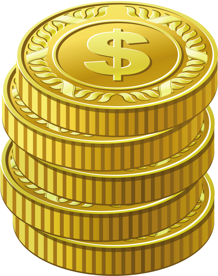 Free Download Coin Vector Clipart Coin Money - Isk Eve Online (742x938), Png Download