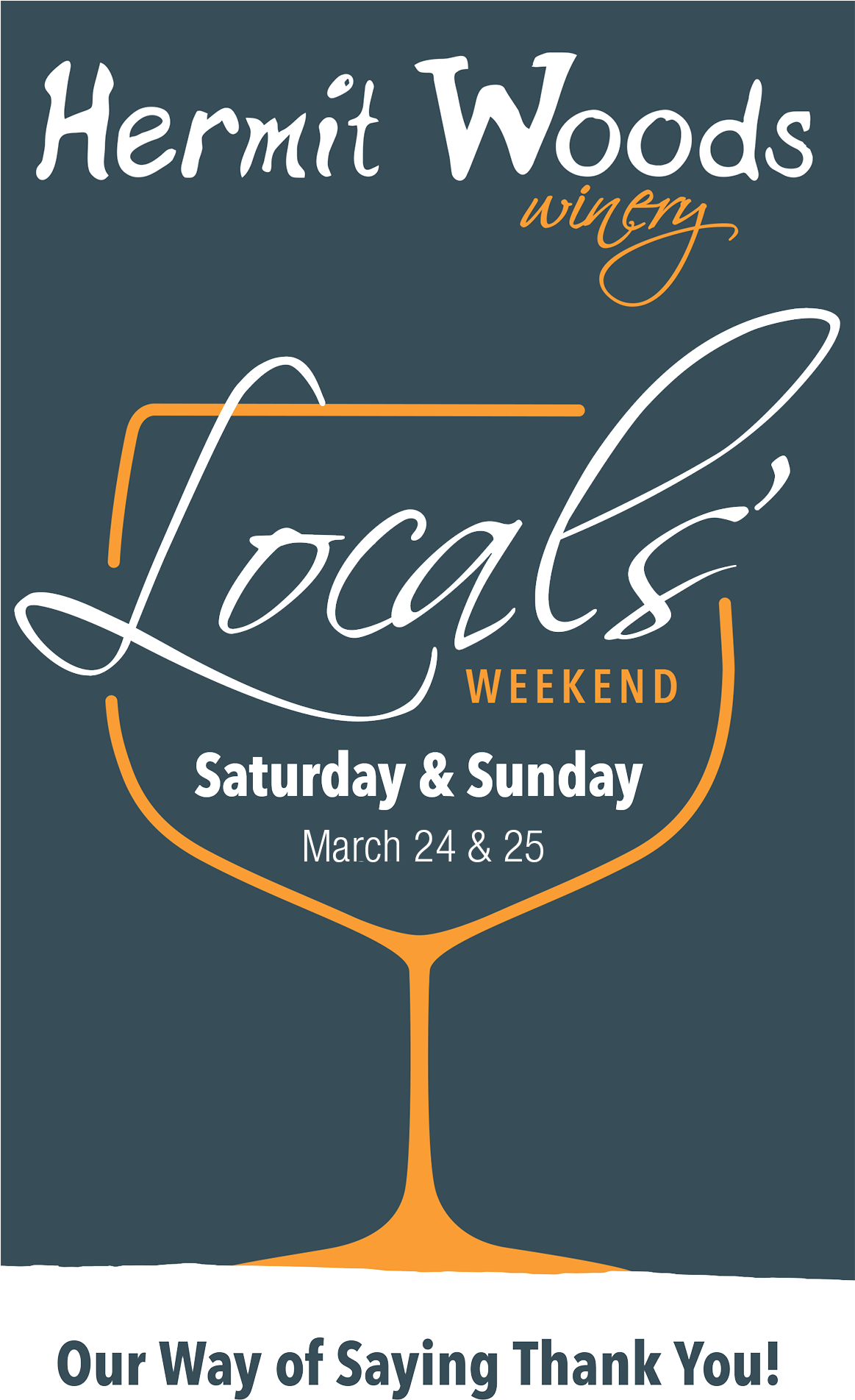Hermit Woods Locals Weekend Sign - Love (1162x1924), Png Download