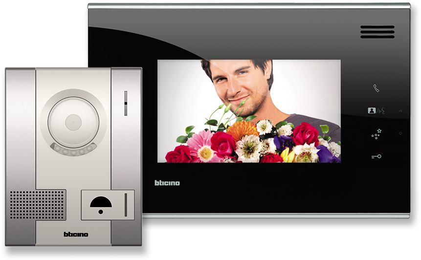 Legrand 2 Wire Video Intercom Kit - Bticino Intercom (945x603), Png Download