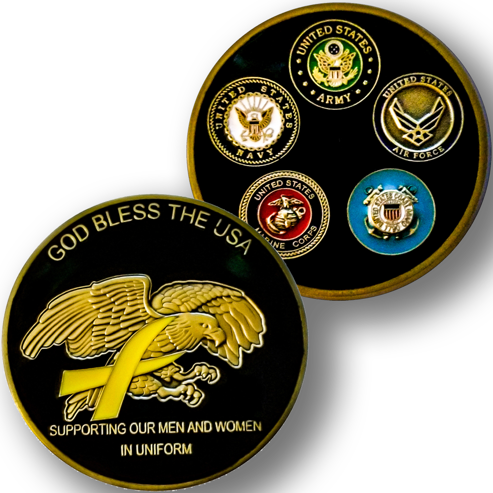 Honor One Reminder Coin - Posttraumatic Stress Disorder (1000x1000), Png Download