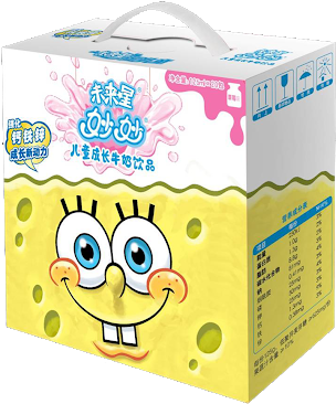Inner Mongolia Mengniu Dairy Co - Nickelodeon Spongebob Squarepants Backpack, Blue, 16" (380x400), Png Download