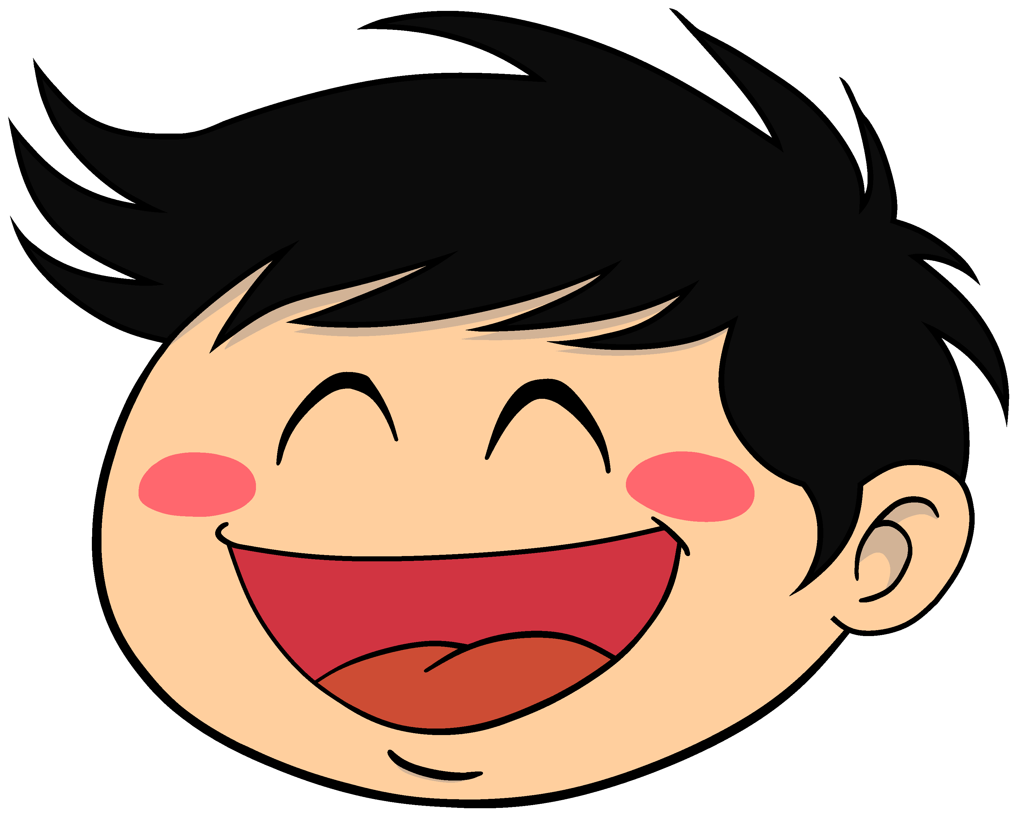 Large Go Nagai Chibi Face Vector For What Ever Your - Go Nagai Face (3333x2833), Png Download