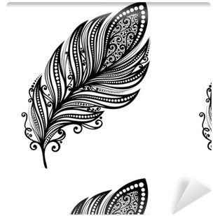 Peerless Decorative Feather , Patterned Design, Tattoo - Droid Maxx Case, Xt1080/m Case, Droid Ultra Case,beyond (400x400), Png Download