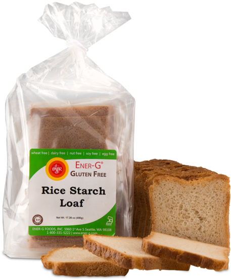 Ener-g - Gluten-free Bread High Fiber Loaf - 16 Oz. (515x600), Png Download