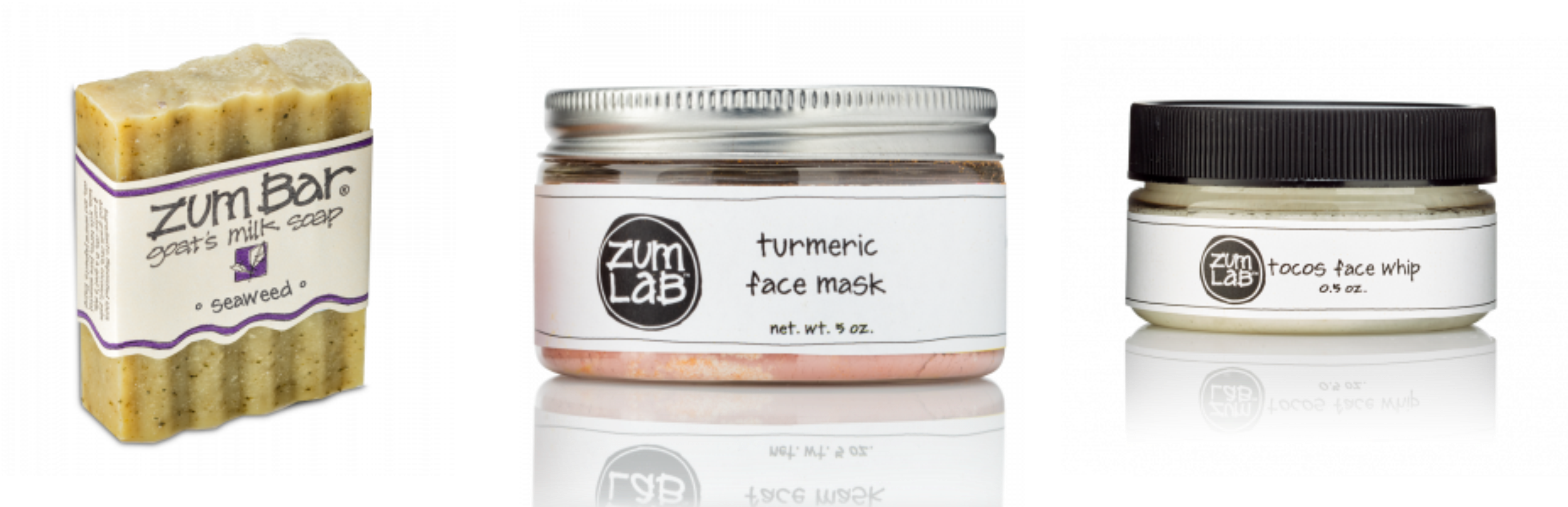 Company-owned Brand Names Include Zum Which Is Best - Fred Hayman Indigo Wild Sea Salt Zum Bar Goat's Milk (4167x1327), Png Download