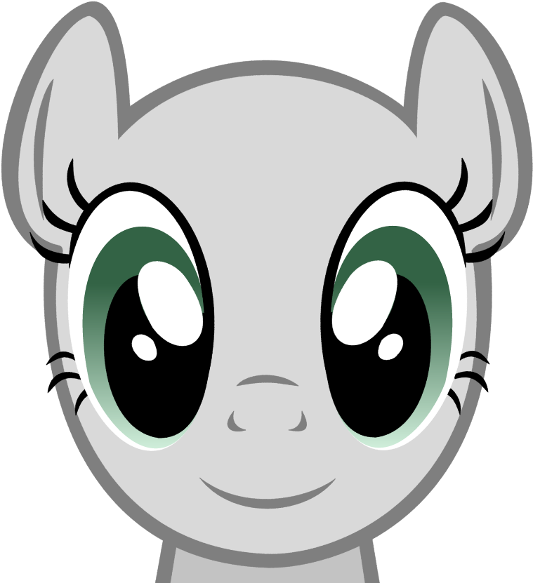 Maybyaghost, Base, Female, Safe, Simple Background, - Mlp Base Split Personality (778x845), Png Download