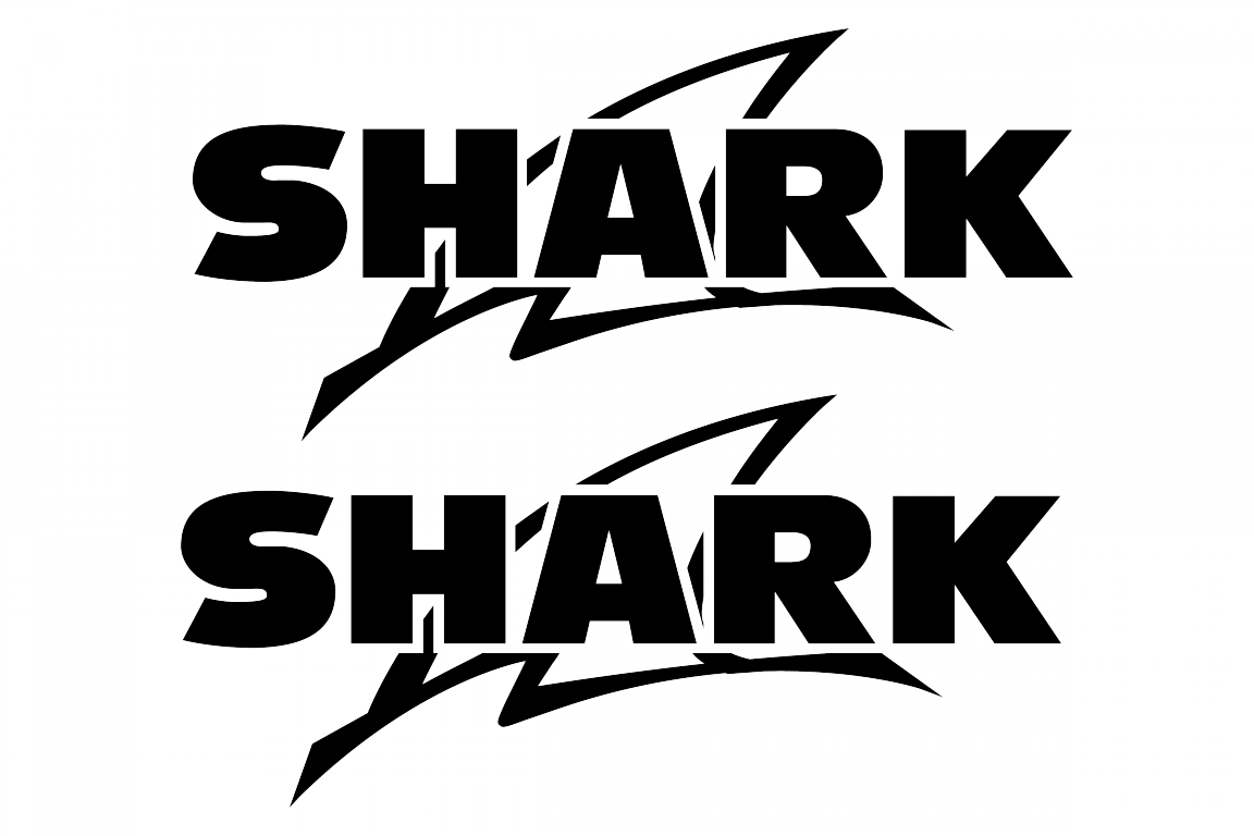 2185 Shark - Helmets Blue And Black (1152x768), Png Download