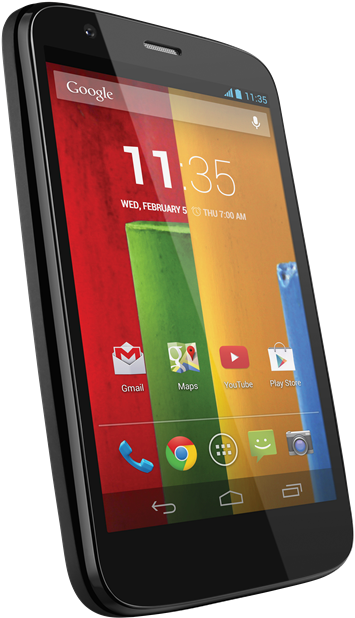 Motorola Is Betting That Low-cost Smartphones Can Provide - Moto G 1st Gen Cdma 8gb (400x650), Png Download