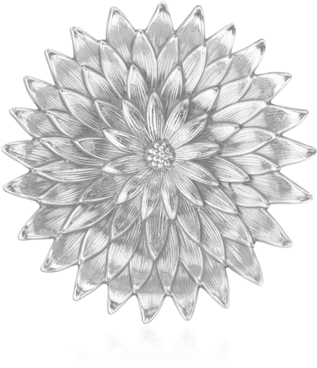 Buccellati - Ciotole - Anemone - Argento - Overpopulation And It Health Effects (570x570), Png Download