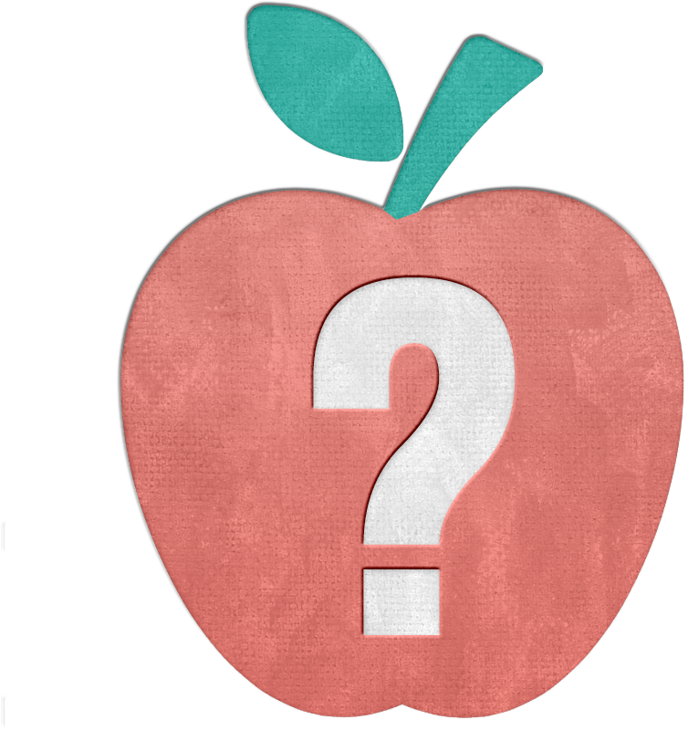 Question Everything - Apple (980x980), Png Download