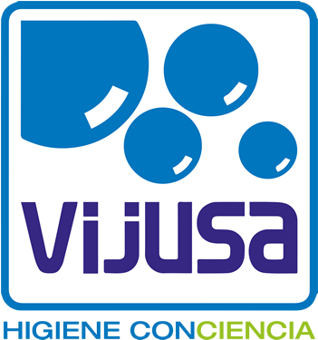 Proveedor De Productos De Limpieza Industrial, Especializado - Vijusa Logo White (518x439), Png Download
