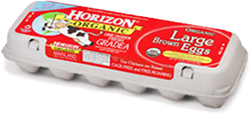 Extra Large Eggs - Horizon Organic Large Brown Eggs (565x565), Png Download
