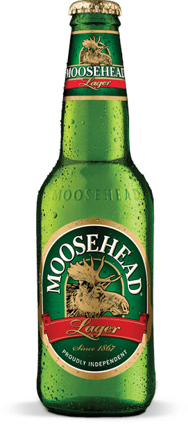 Moosehead Lager Is The Flagship Beer Of The Moosehead - Moosehead Beer (271x614), Png Download