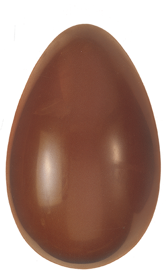 Egg , Smooth Style - Easter Egg Png Chocolate (496x600), Png Download