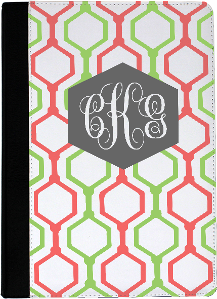 Hexagon Geometric Ipad Air Case - Circle (600x600), Png Download