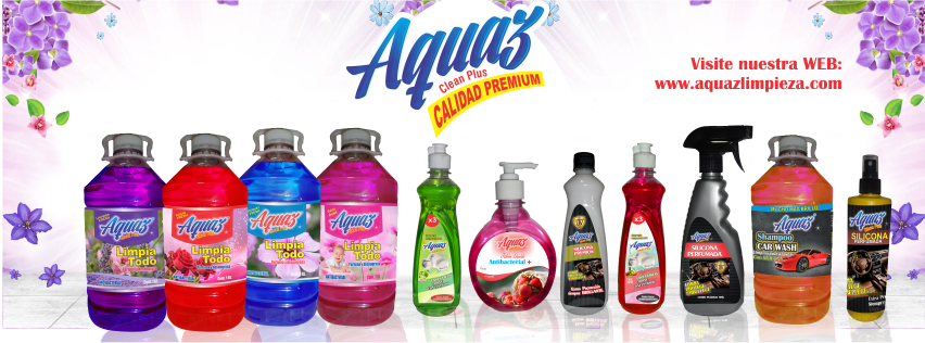Productos De Limpieza Aquaz - Cleaning (852x316), Png Download