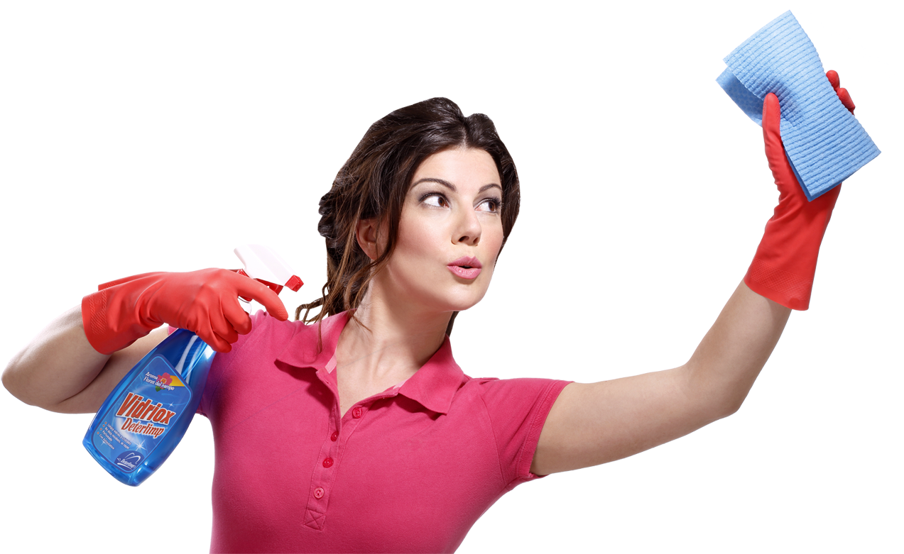 Productos De Limpieza Institucional Industrial - Women Cleaning (1350x900), Png Download