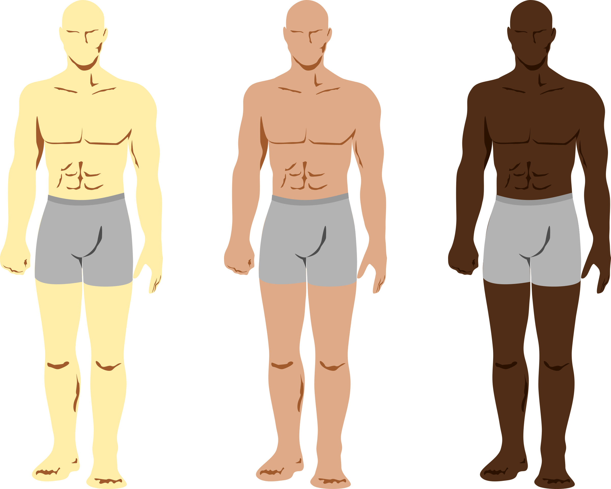 Big Image - Mens Body Clip Art (2400x1920), Png Download