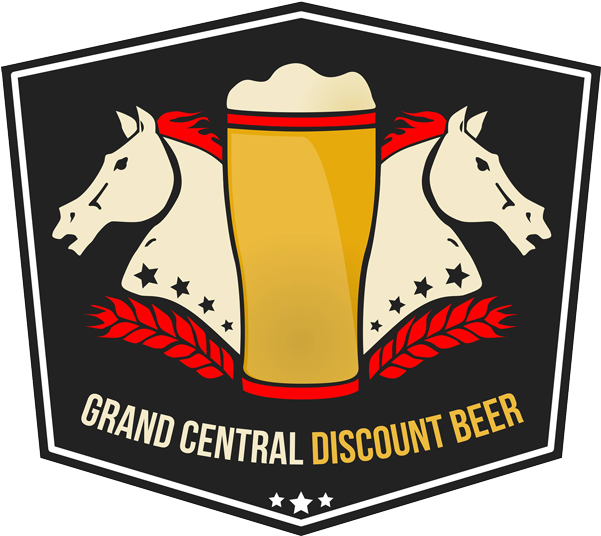 The One Stop Beer Shop - Grand Central Discount Beer (600x554), Png Download