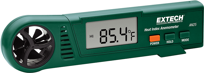 Extech An25 - Extech An25 Heat Index Anemometer (921x500), Png Download