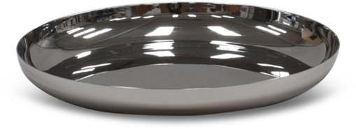 Stainless Steel Dinner Plate - Bangle (1024x1024), Png Download