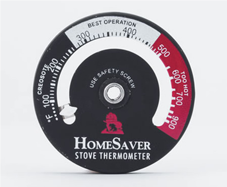 Wood Stove Thermometer - Homesaver Stove Thermometer 3-545 (1100x620), Png Download