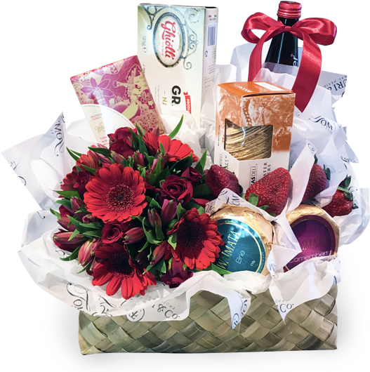 Gift Basket (550x550), Png Download