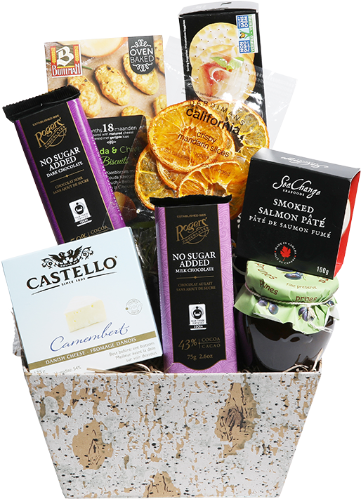 Sugar Free Gift Basket - Castello (800x800), Png Download